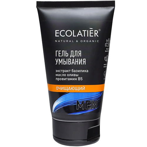  ECOLATIER Гель для умывания Очищающий Man 150