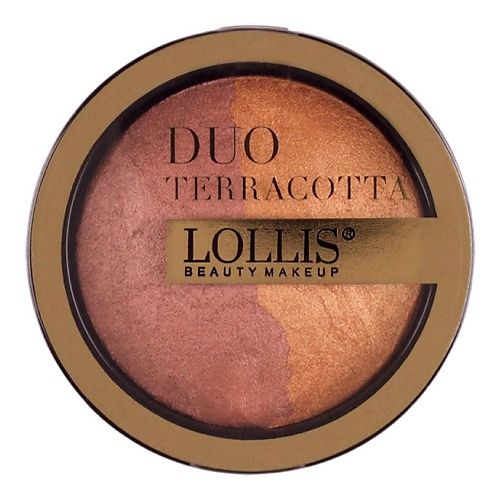 LOLLIS Румяна для лица Duo Terracotta 375₽