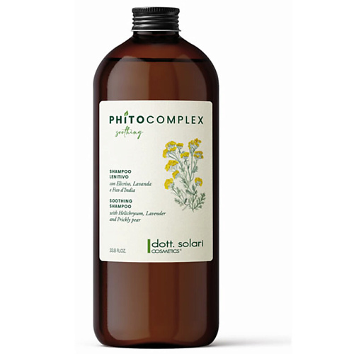 

DOTT.SOLARI COSMETICS Шампунь успокаивающий Phitocomplex Soothing 1000.0, Шампунь успокаивающий Phitocomplex Soothing