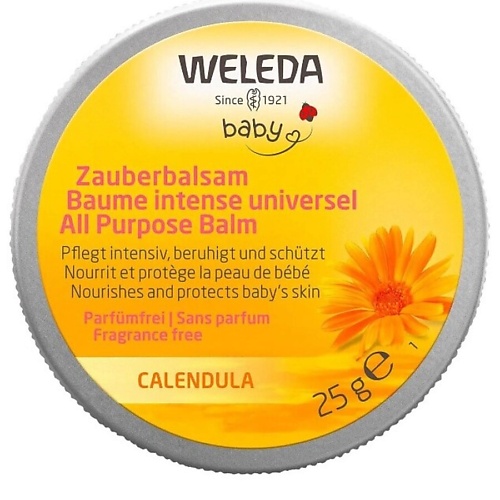 

WELEDA Детский бальзам с календулой для лица и тела Calendula All Purpose 25.0, Детский бальзам с календулой для лица и тела Calendula All Purpose