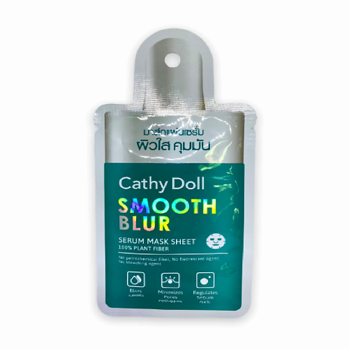 

CATHY DOLL Тканевая маска-сыворотка для сужения пор лица 20.0, Тканевая маска-сыворотка для сужения пор лица