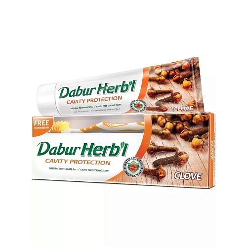 

DABUR Зубная паста гвоздика + щетка 150.0, Зубная паста гвоздика + щетка