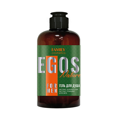 

FAMILY COSMETICS Гель для душа Nature серии EGOS for men 470.0, Гель для душа Nature серии EGOS for men