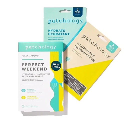 Маска для лица PATCHOLOGY Набор тканевых масок для лица Perfect Weekend Kit 112.0