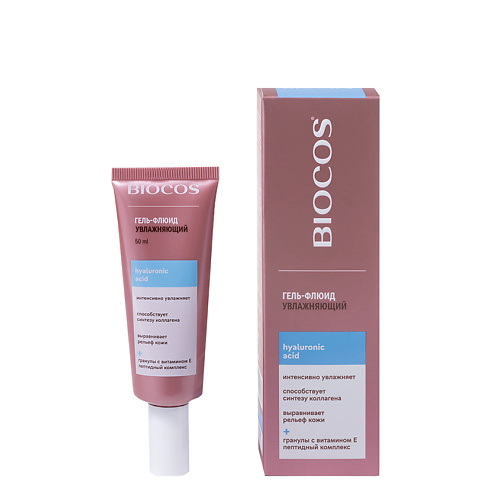 

BIOCOS Увлажняющий гель-флюид Hyaluronic Acid, Увлажняющий гель-флюид Hyaluronic Acid