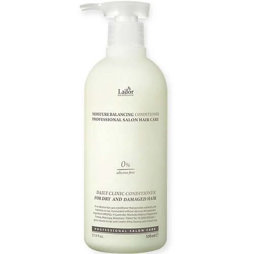 

LADOR Увлажняющий кондиционер для волос Moisture Balancing Conditioner 530.0, Увлажняющий кондиционер для волос Moisture Balancing Conditioner