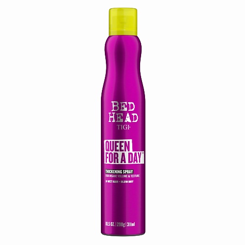 

TIGI Спрей для придания объема волосам Bed Head Superstar Queen for a Day 311.0, Спрей для придания объема волосам Bed Head Superstar Queen for a Day