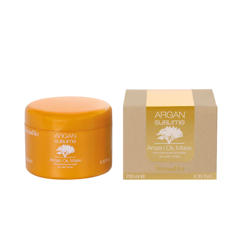 

FARMAVITA Маска с аргановым маслом ARGAN 250.0, Маска с аргановым маслом ARGAN