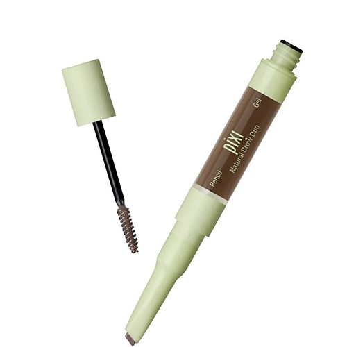 

PIXI Двусторонний карандаш и гель для бровей Natural Brow Duo, Двусторонний карандаш и гель для бровей Natural Brow Duo