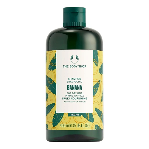 

THE BODY SHOP Питательный шампунь Banana для сухих и непослушных волос 250.0, Питательный шампунь Banana для сухих и непослушных волос