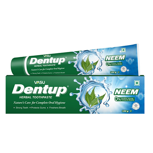 

VASU Зубная паста Dentup Ним 100, Зубная паста Dentup Ним