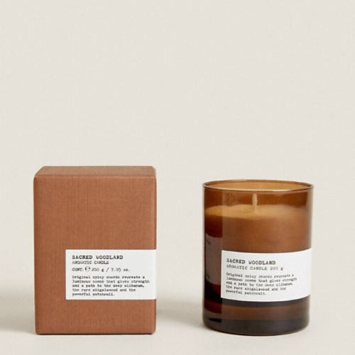 

ZARA HOME Ароматическая свеча sacred woodland 200.0, Ароматическая свеча sacred woodland