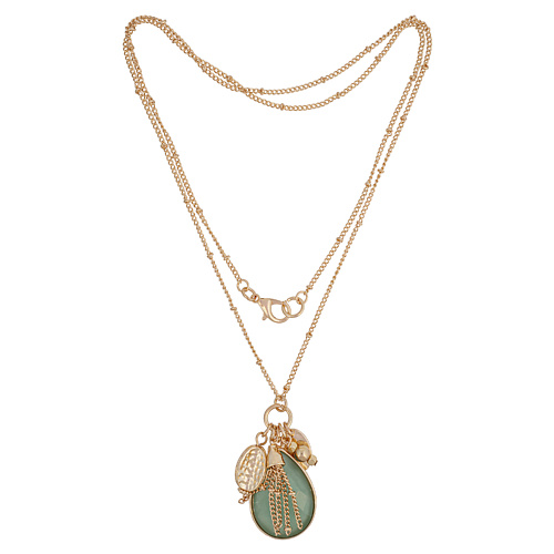 

FIORE LUNA Колье GREEN AVENTURINE, Колье GREEN AVENTURINE