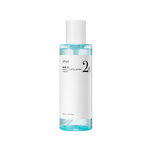 

ANUA Отшелушивающий тонер с салициловой кислотой BHA 2% GENTLE EXFOLIATING TONER 150.0, Отшелушивающий тонер с салициловой кислотой BHA 2% GENTLE EXFOLIATING TONER