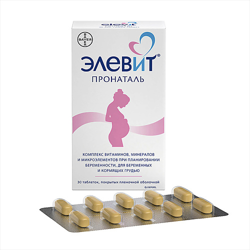 

АПТЕКА Элевит Пронаталь 30, Элевит Пронаталь 30