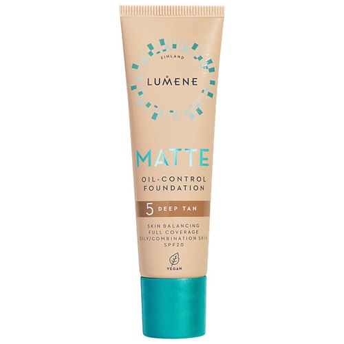 LUMENE Матирующий тональный крем Matte Oil-Control Foundation SPF20