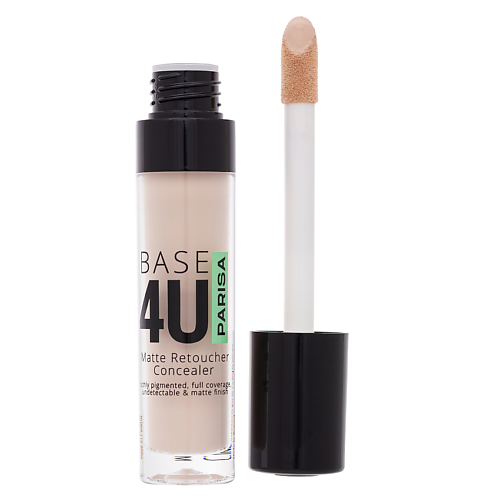 

PARISA COSMETICS Матовый жидкий консилер Base 4U, Матовый жидкий консилер Base 4U