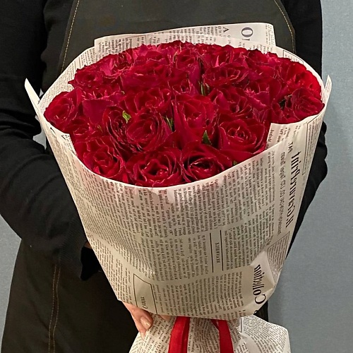 

АЗАЛИЯ FLOWER PUB Букет из 35 роз из Кении, Букет из 35 роз из Кении