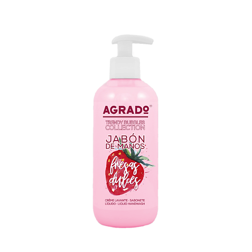 

AGRADO Жидкое мыло для рук TRENDY BUBBLES SWEET STRAWBERRIES 300.0, Жидкое мыло для рук TRENDY BUBBLES SWEET STRAWBERRIES