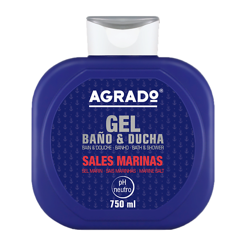 

AGRADO Гель для душа MARINE SALTS 750.0, Гель для душа MARINE SALTS