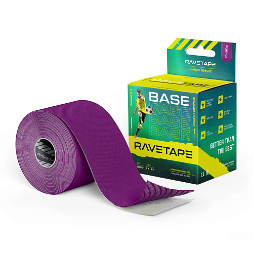 

RAVE TAPE Кинезиотейп BASE 5×5, Кинезиотейп BASE 5×5