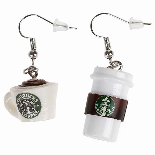 

LUKKY Серьги с подвеской Coffee, Серьги с подвеской Coffee