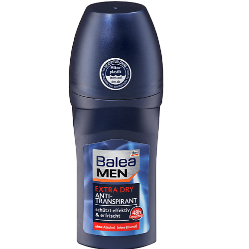 

BALEA Дезодорант Extra Dry для мужчин 30.0, Дезодорант Extra Dry для мужчин