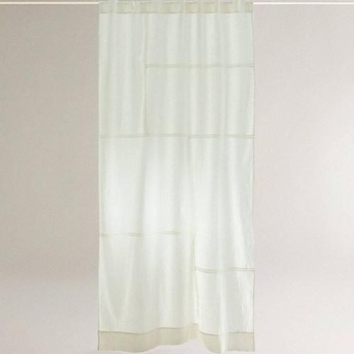 ZARA HOME Детская вышитая занавеска из хлопка 140 x 270