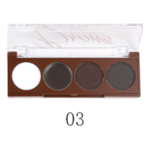   Лэтуаль FARRES Тени для бровей Perfect Brows 4 цвета