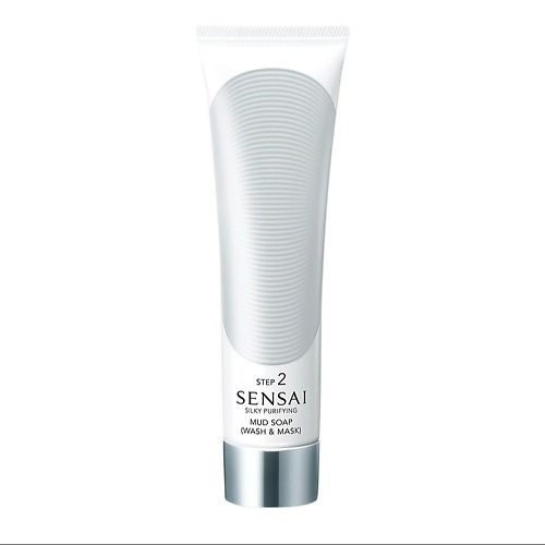 

SENSAI Очищающая глиняная маска и средство для умывания 2-в-1 Silky Purifying Mud Soap 125.0, Очищающая глиняная маска и средство для умывания 2-в-1 Silky Purifying Mud Soap