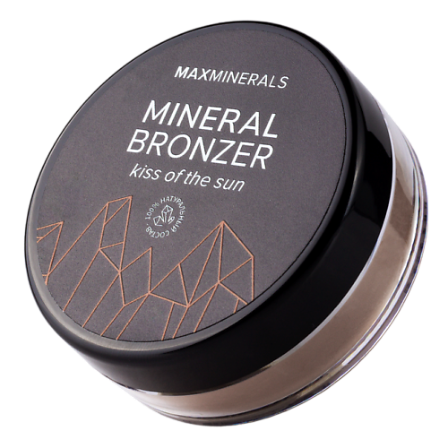 

MAXMINERALS Бронзер для лица матовый минеральный, Бронзер для лица матовый минеральный