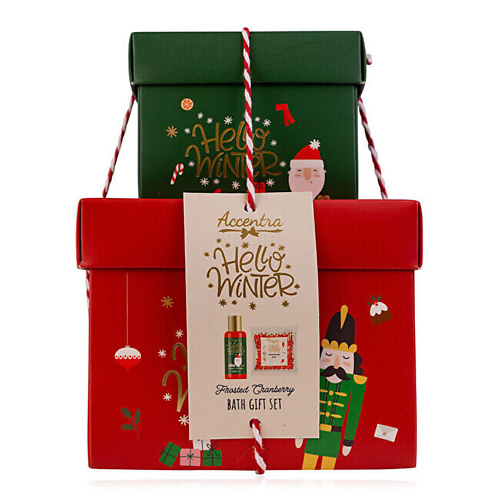 

ACCENTRA Набор для ванной Hello Winter Bath Gift Box в подарочной коробке, Набор для ванной Hello Winter Bath Gift Box в подарочной коробке