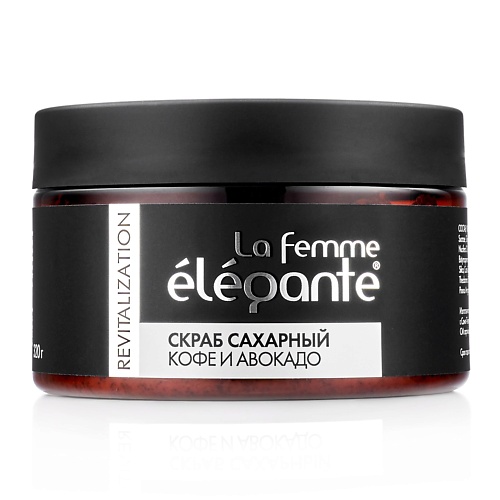 

LA FEMME ELEGANTE Скраб сахарный "Кофе и авокадо" 320.0, Скраб сахарный "Кофе и авокадо"