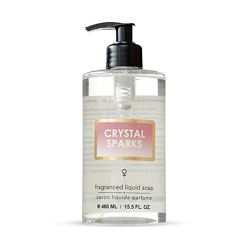 

ARRIVISTE Жидкое мыло для рук, уходовое парфюмированное Crystal Sparks 460, Жидкое мыло для рук, уходовое парфюмированное Crystal Sparks