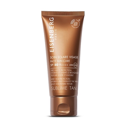 

EISENBERG Солнцезащитное средство для лица SPF50 PA++++ Sublime Tan, Солнцезащитное средство для лица SPF50 PA++++ Sublime Tan