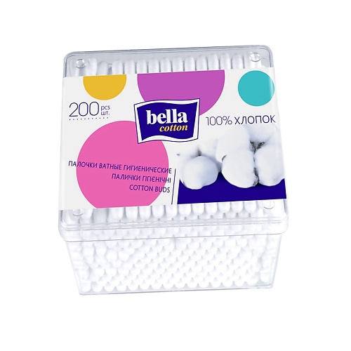 

BELLA Cotton Ватные палочки 200.0, Cotton Ватные палочки