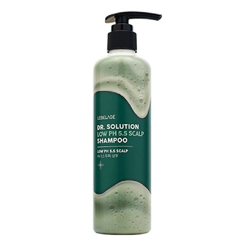 

LEBELAGE Шампунь для кожи головы с низким содержанием pH 5.5 Dr. Solution 300.0, Шампунь для кожи головы с низким содержанием pH 5.5 Dr. Solution