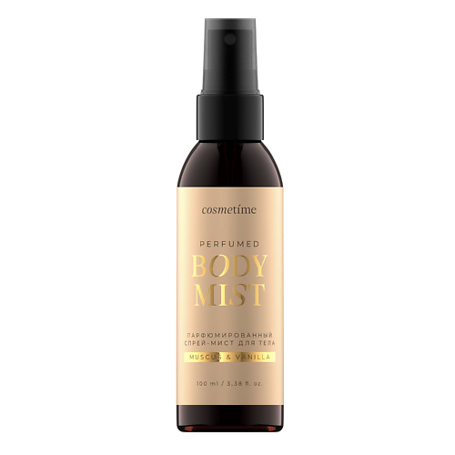 

COSMETIME Спрей-мист для тела парфюмированный VANILLA & MUSKUS, Спрей-мист для тела парфюмированный VANILLA & MUSKUS