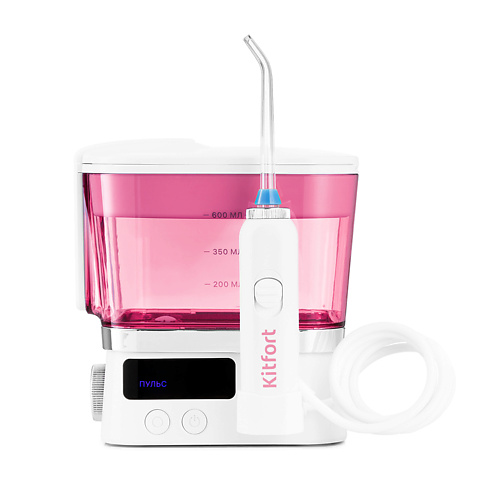 

KITFORT Ирригатор для полости рта КТ-2917-1 бело-розовый, Ирригатор для полости рта КТ-2917-1 бело-розовый