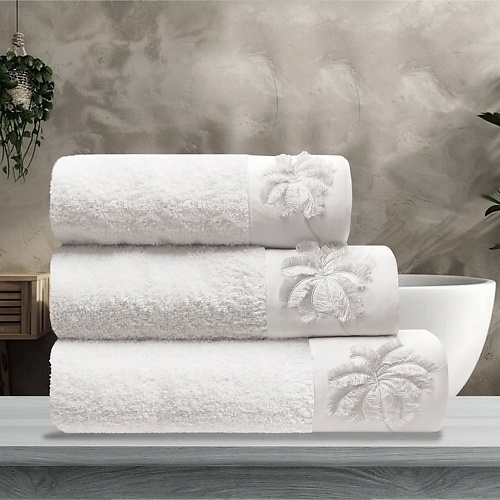 

ARYA HOME COLLECTION Набор полотенец 30x50/50x90/70x140 Palmera, Набор полотенец 30x50/50x90/70x140 Palmera