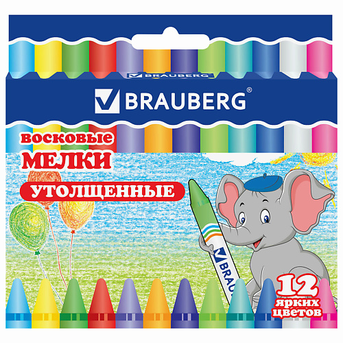 

BRAUBERG Восковые мелки, Восковые мелки