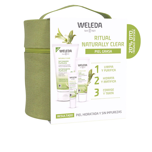 

WELEDA Набор для проблемной кожи Ritual Naturally Clear, Набор для проблемной кожи Ritual Naturally Clear