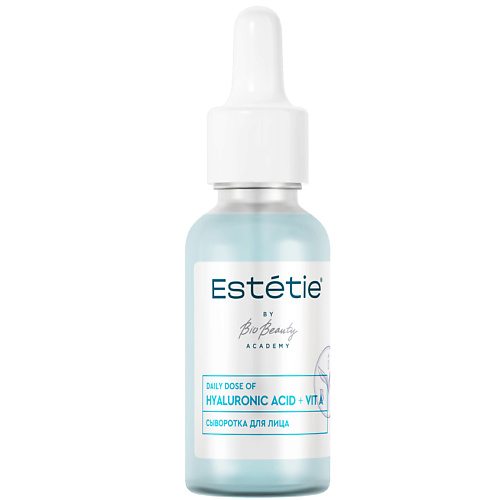 

ESTETIE Сыворотка для лица Hyaluronic acid + Vit A 30.0, Сыворотка для лица Hyaluronic acid + Vit A