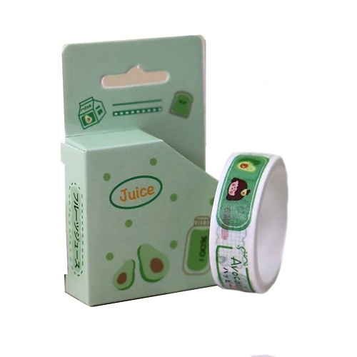 

ILIKEGIFT Декоративный скотч "Funny avocado", Декоративный скотч "Funny avocado"