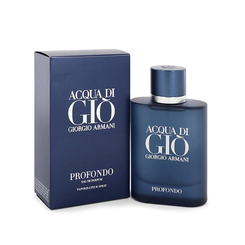 

GIORGIO ARMANI Мужская парфюмерная вода Acqua Di Giò Profondo 125.0, Мужская парфюмерная вода Acqua Di Giò Profondo