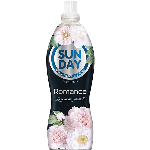 

SUNDAY Кондиционер для белья "Sunday sweet floral. Romanсe» 1000, Кондиционер для белья "Sunday sweet floral. Romanсe»