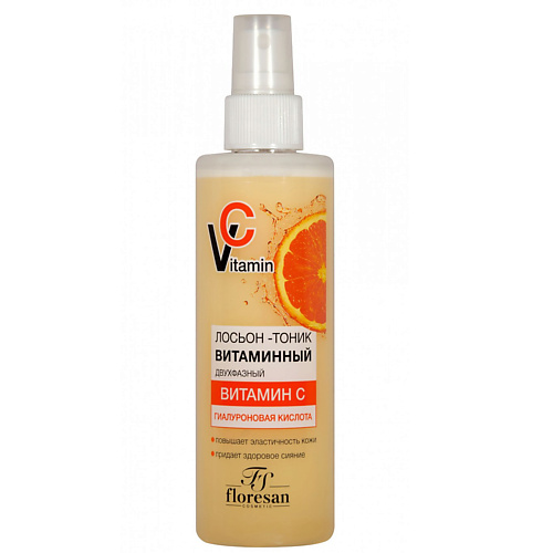 Тоник для лица FLORESAN Лосьон-тоник Vitamin C 200.0 ФЛОРЕСАН
