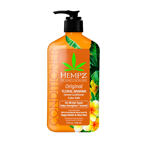HEMPZ Кондиционер Оригинальный /Original Herbal Conditioner For Damaged & Color Treated Hair 500.0