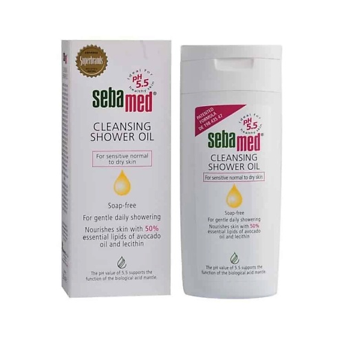 

SEBAMED Масло для душа для чувствительной кожи Cleansing Shower Oil 200.0, Масло для душа для чувствительной кожи Cleansing Shower Oil