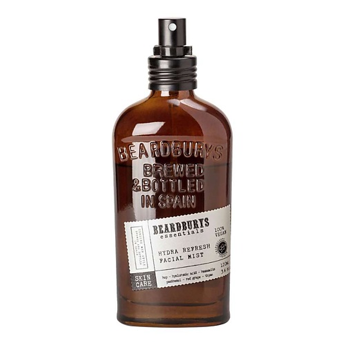 

BEARDBURYS Увлажняющий спрей для лица Hydra Refresh Facial Mist 120.0, Увлажняющий спрей для лица Hydra Refresh Facial Mist